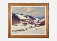 Emile Albert Gruppé (American, 1896–1978) - The Valley in Winter
