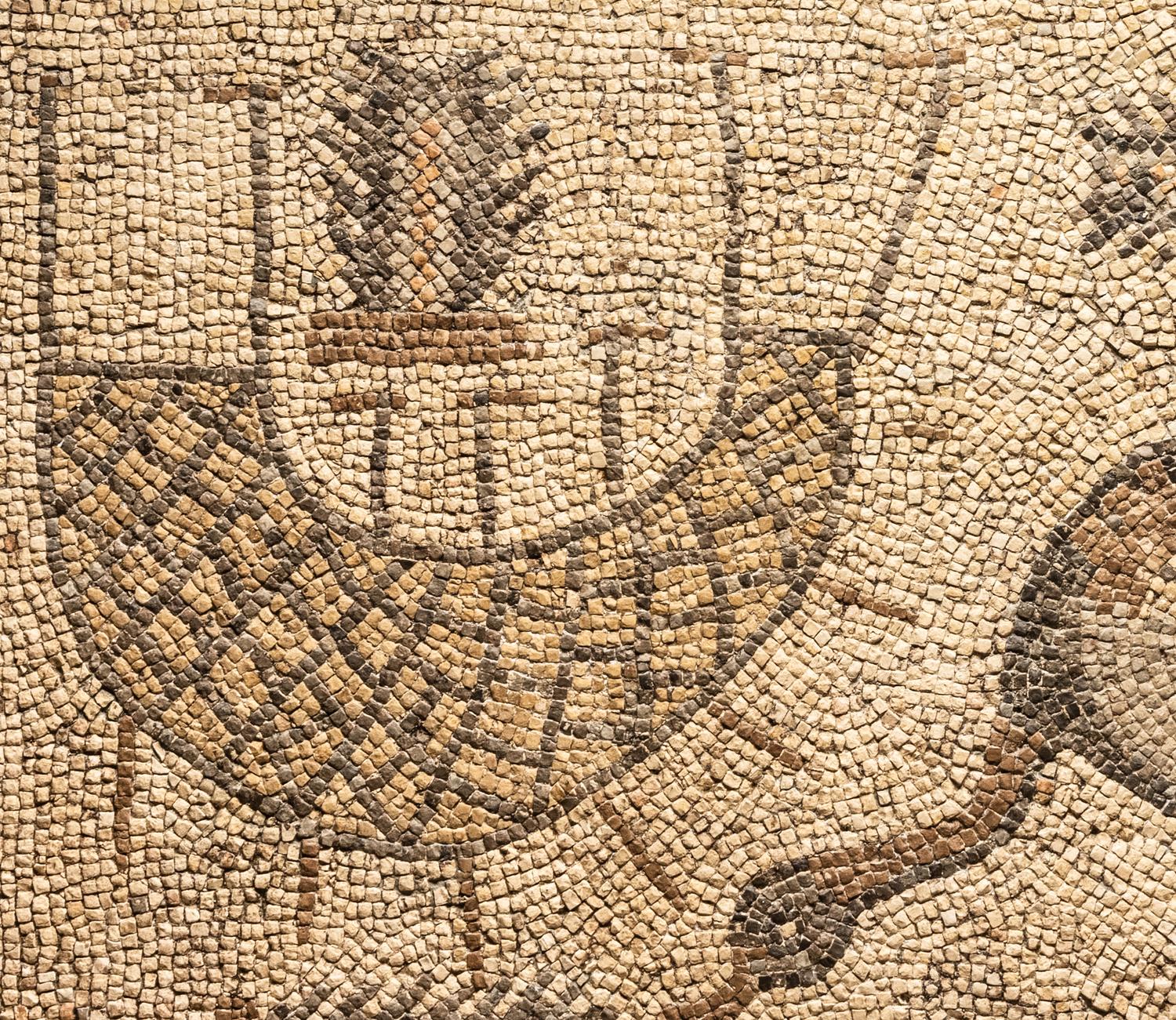 A Late Roman Stone Mosaic of a Hunting Scene