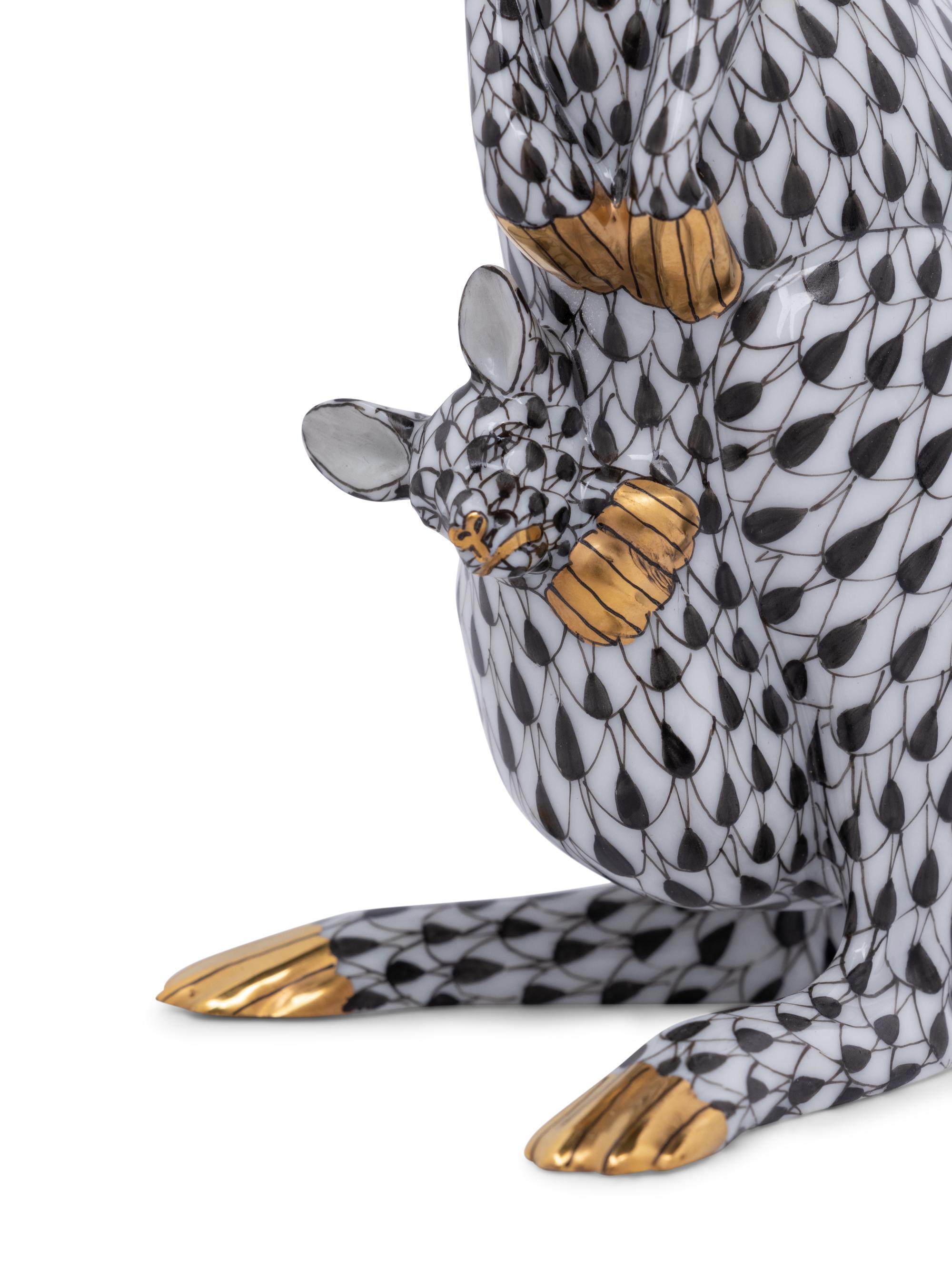 Two Herend Porcelain Animals