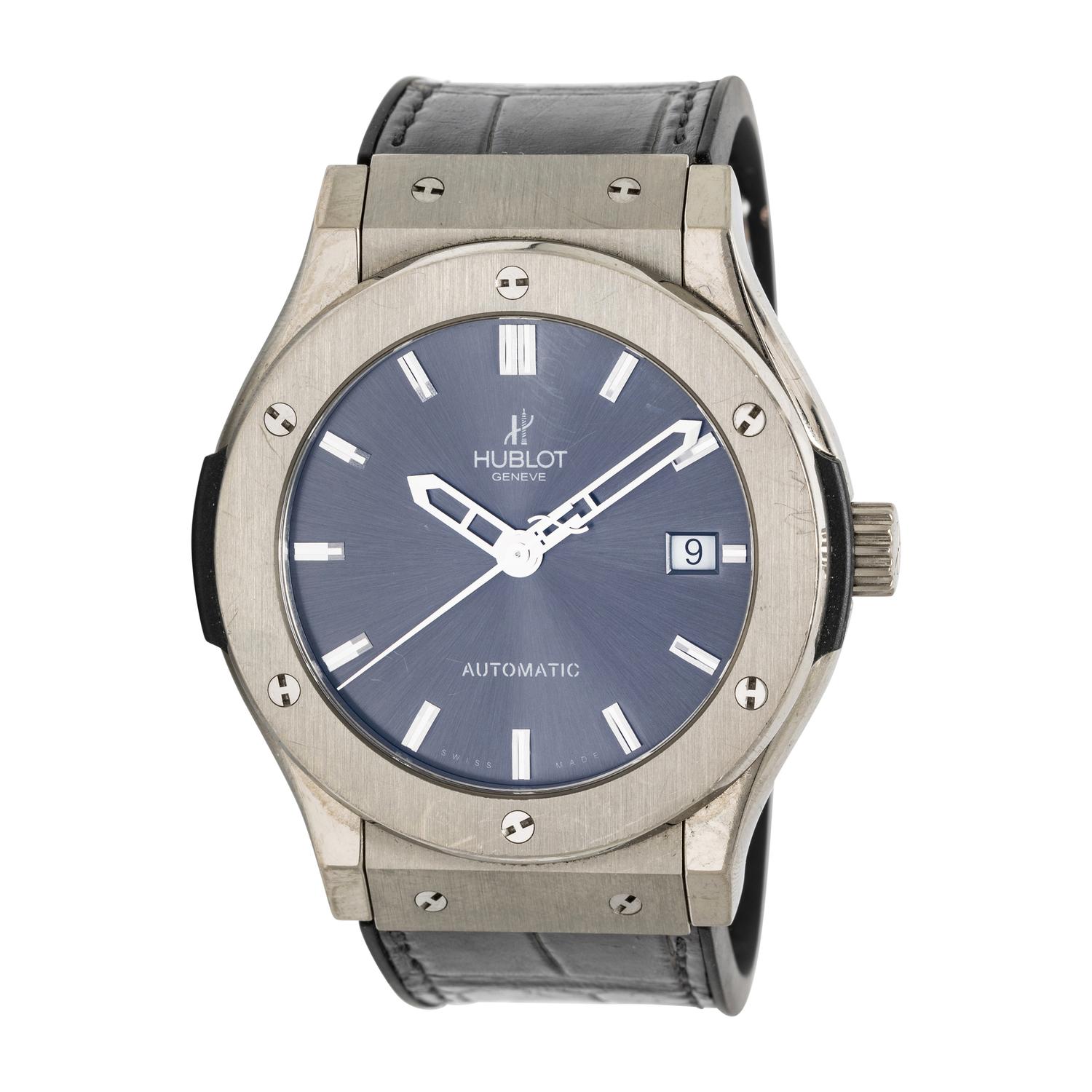 Hublot, Ref. DM11/8343, Vendôme Collection, Titanium 'Classic Fusion' Date Watch