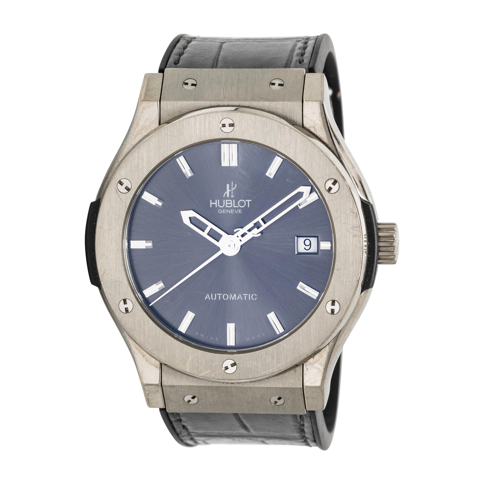 Hublot, Ref. DM11/8343, Vendôme Collection, Titanium 'Classic Fusion' Date Watch