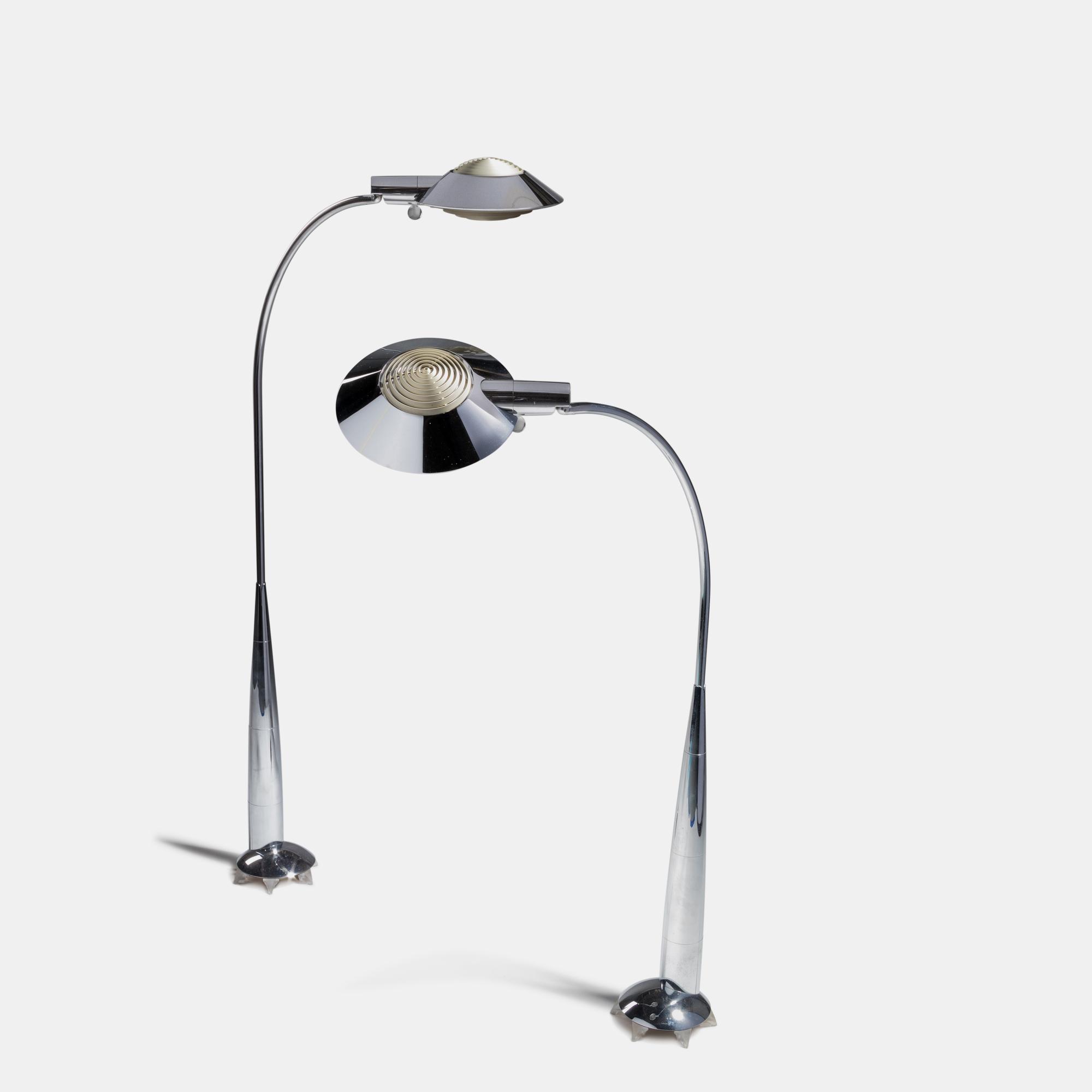 Pair of Floor Lamps Cedric Hartman Studios, USA