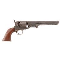 Colt Fourth Model 1851 Navy Revolver in Casing Made from an Old Box