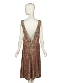 Jean Patou, Beaded Lamé Dress, 1920's