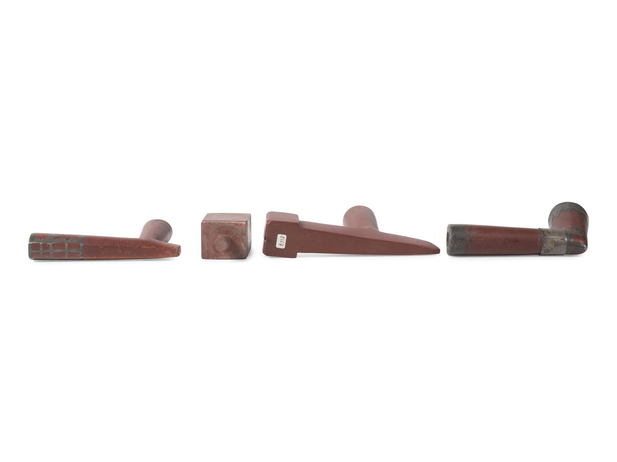 Western Great Lakes Catlinite Pipe Bowls
