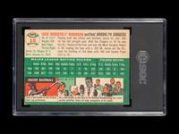 A 1954 Topps Jackie Robinson Baseball Card No. 10 (SGC 4 VG-EX)