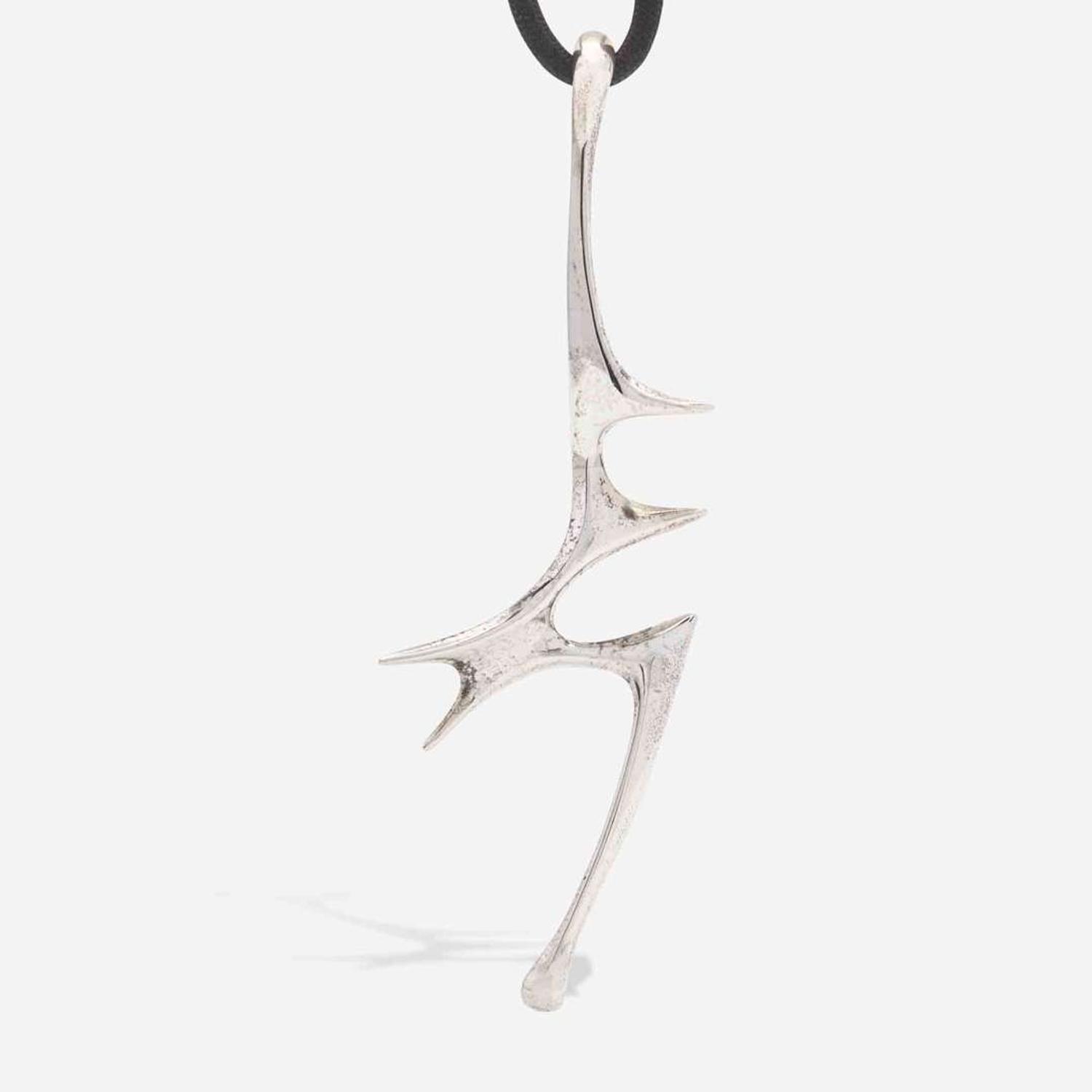 Donald Wright (American, 1930-2012) Group of Five Pendant Necklaces, USA, circa 1960s