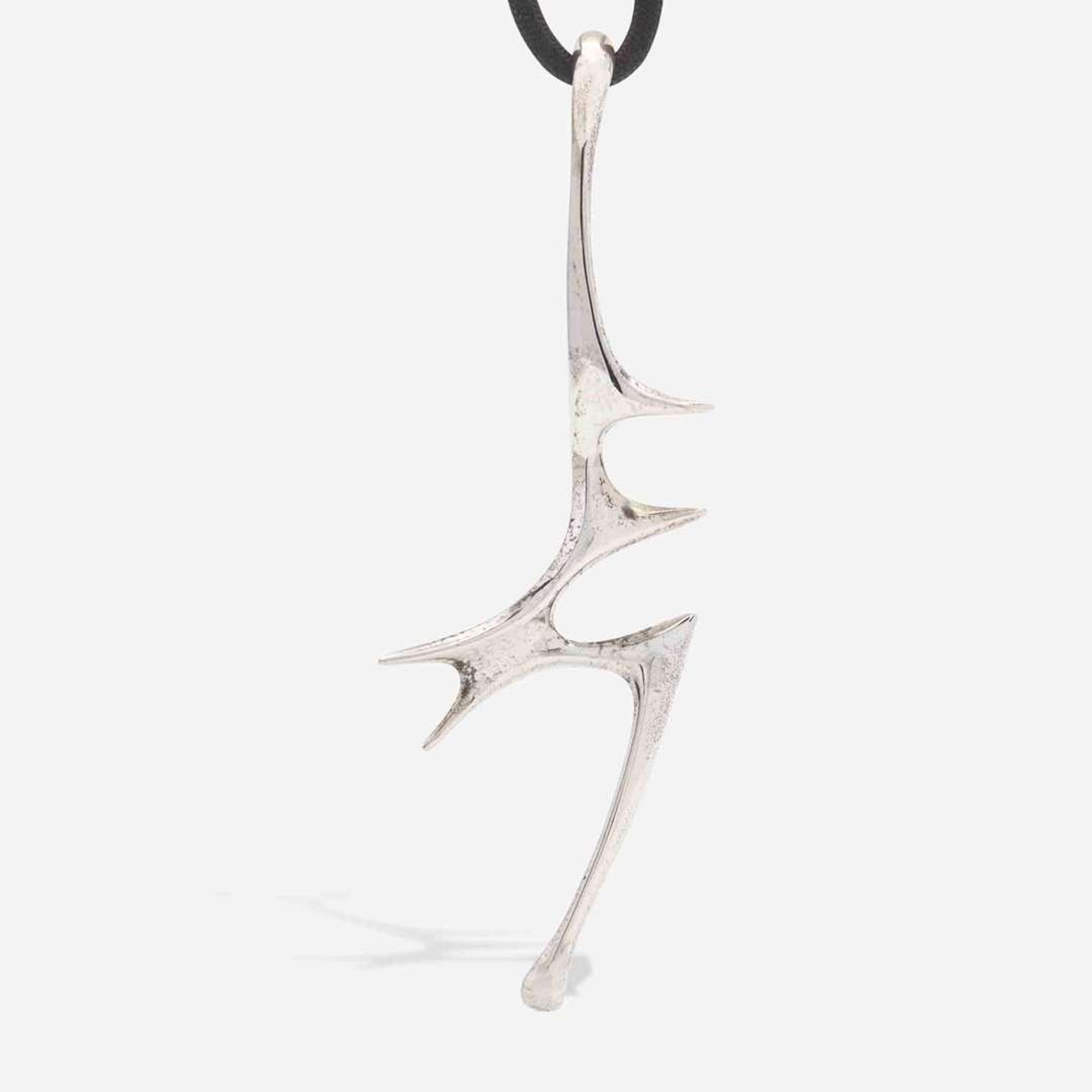 Donald Wright (American, 1930-2012) Group of Five Pendant Necklaces, USA, circa 1960s