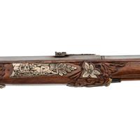 Contemporary Flintlock Rifle with Venus and Adonis Motifs