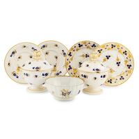 A Group of English Porcelain Table Articles