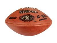 Mike Ditka’s Personal 1988 Pro Football Hall of Fame Commemorative Wilson Football Formerly Displayed at Mike Ditka's Restaurant