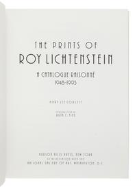 LICHTENSTEIN, Roy (1923-1997). -- CORLETT, Mary Lee. The Prints of Roy Lichtenstein: A Catalogue Raisonné, 1948-1993. New York: Hudson Hills Press, 1994.