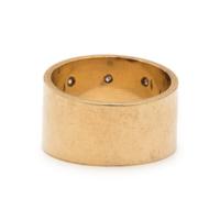 YELLOW GOLD AND DIAMOND RING