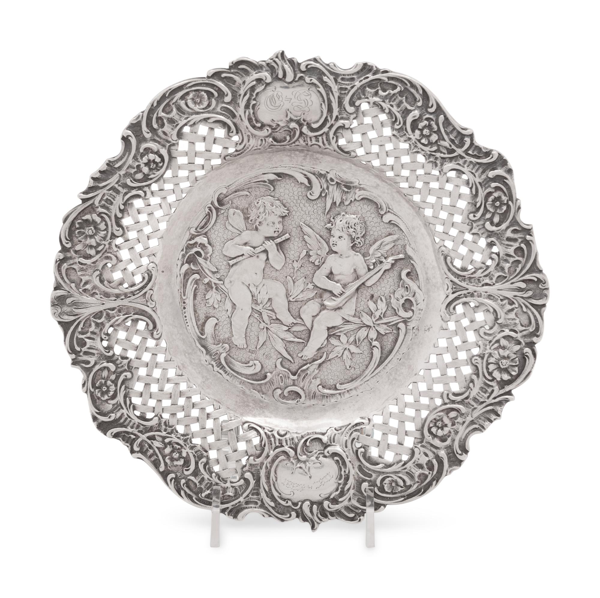 A German Silver Tray