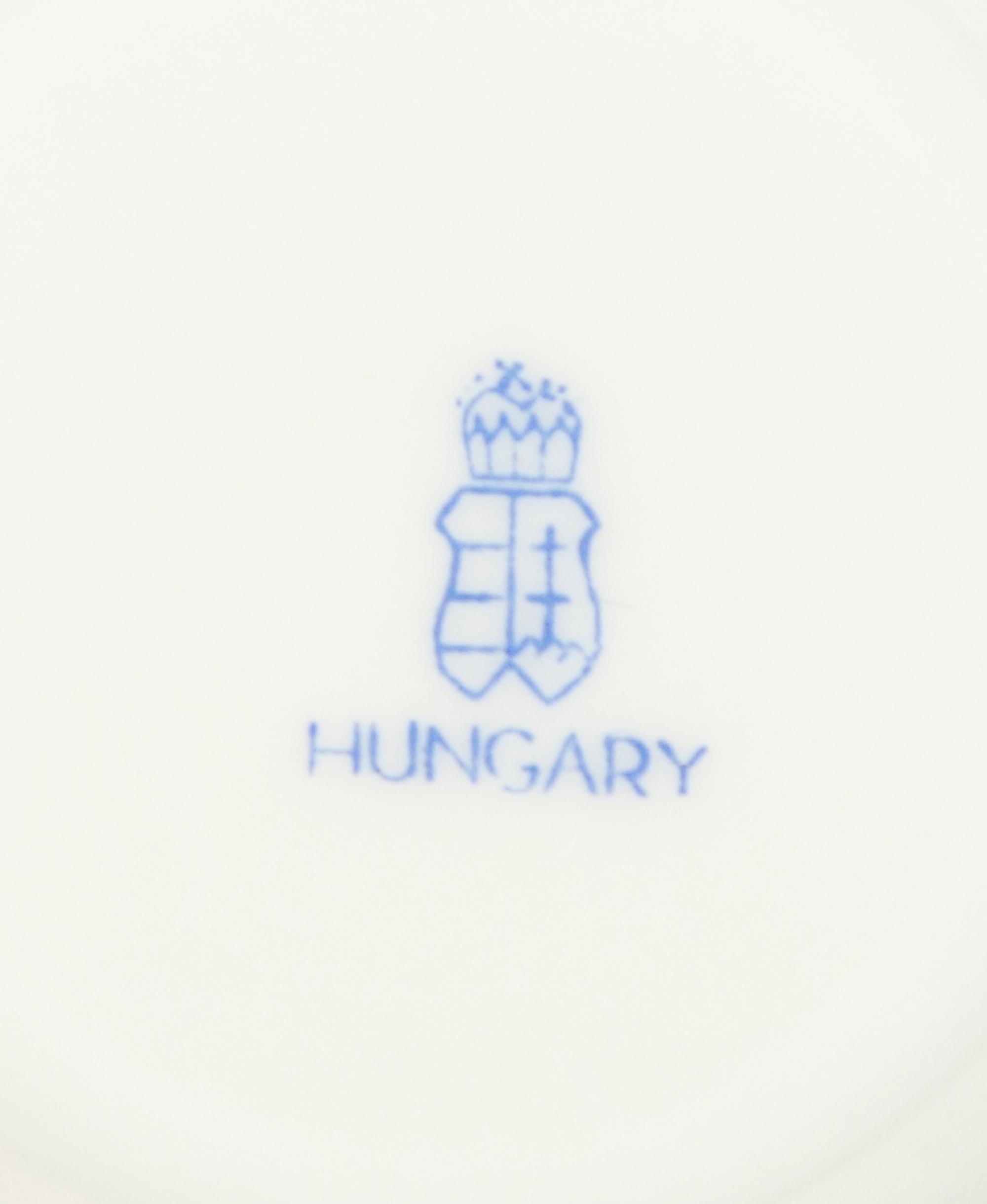 A Herend Porcelain Partial Dinner Service — 20th Century