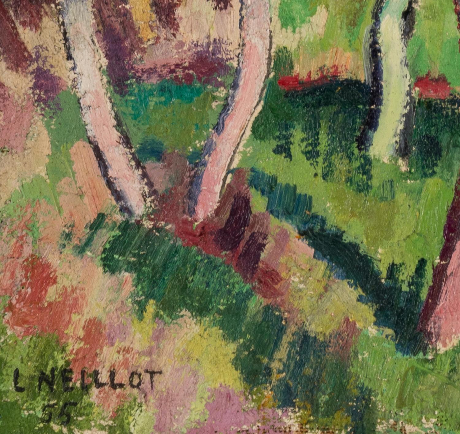 Printemps à Trilport , 1955