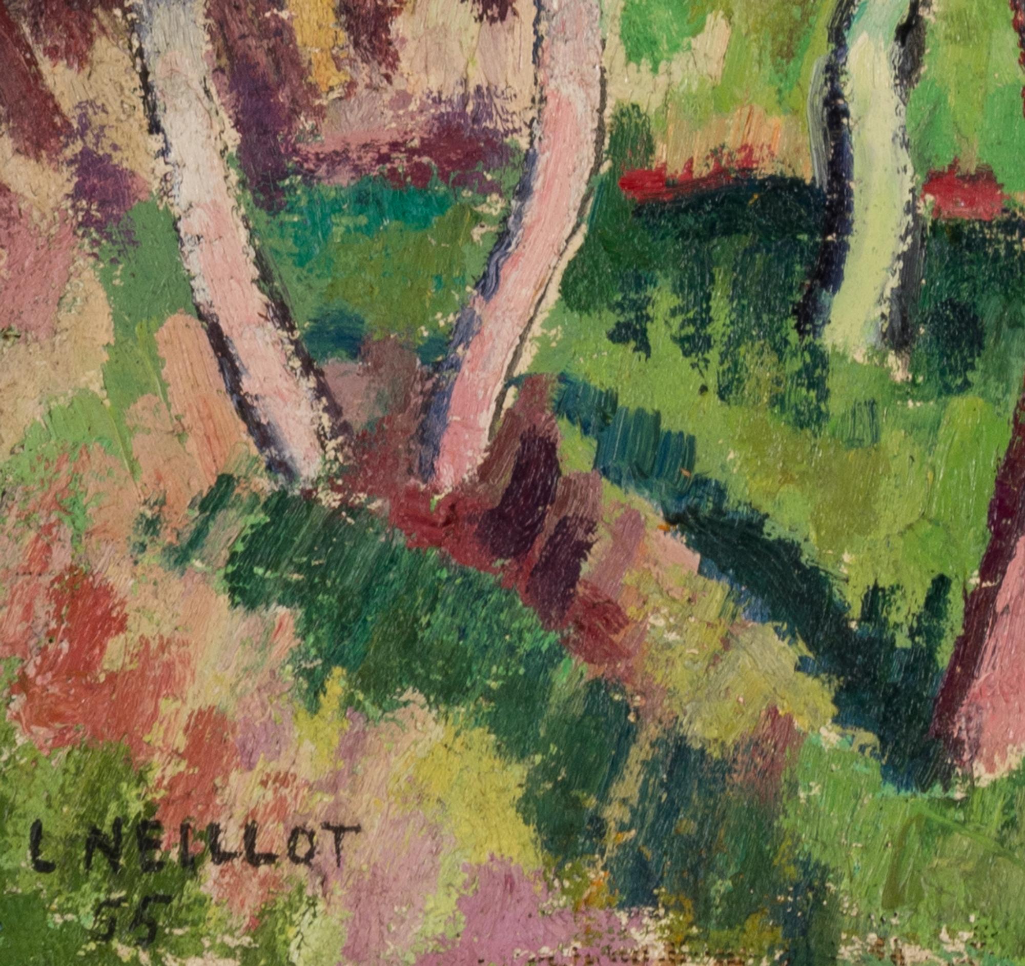 Printemps à Trilport , 1955