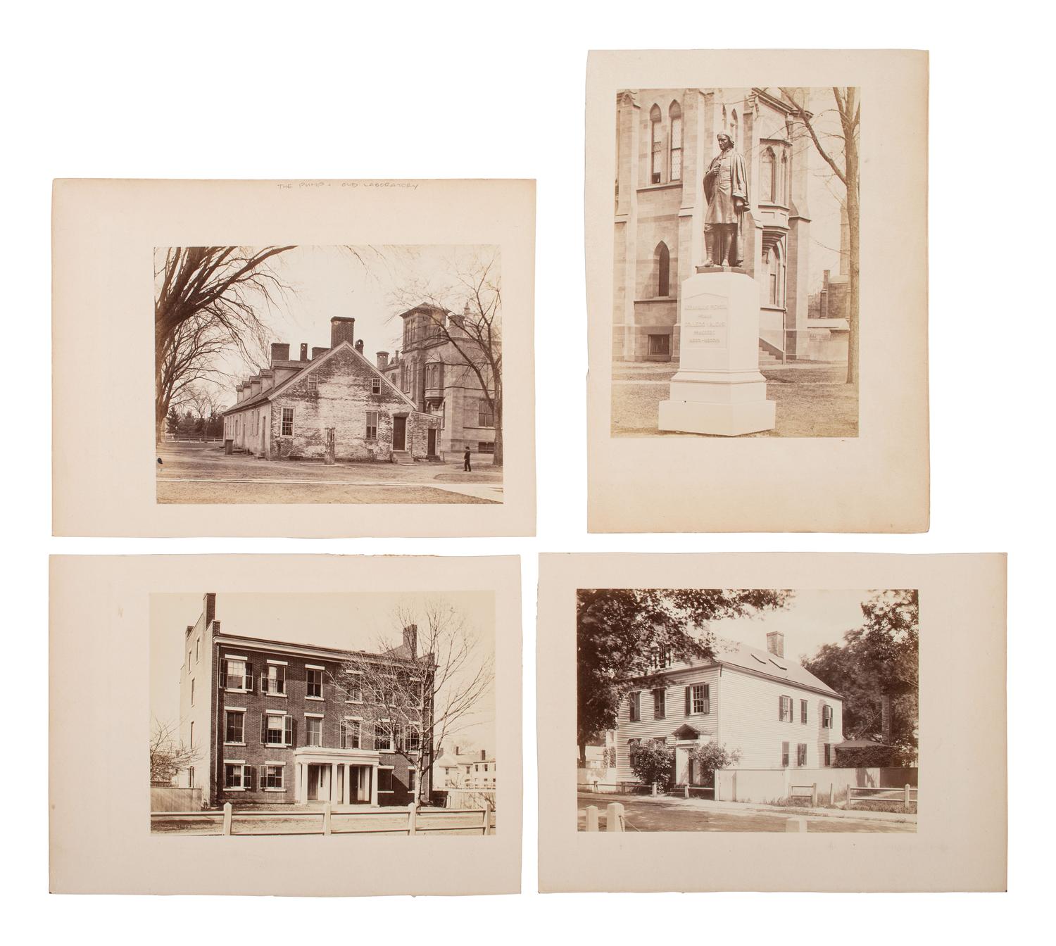 [Early Photography] Yale University Photographs, incl. 1892 Class Album