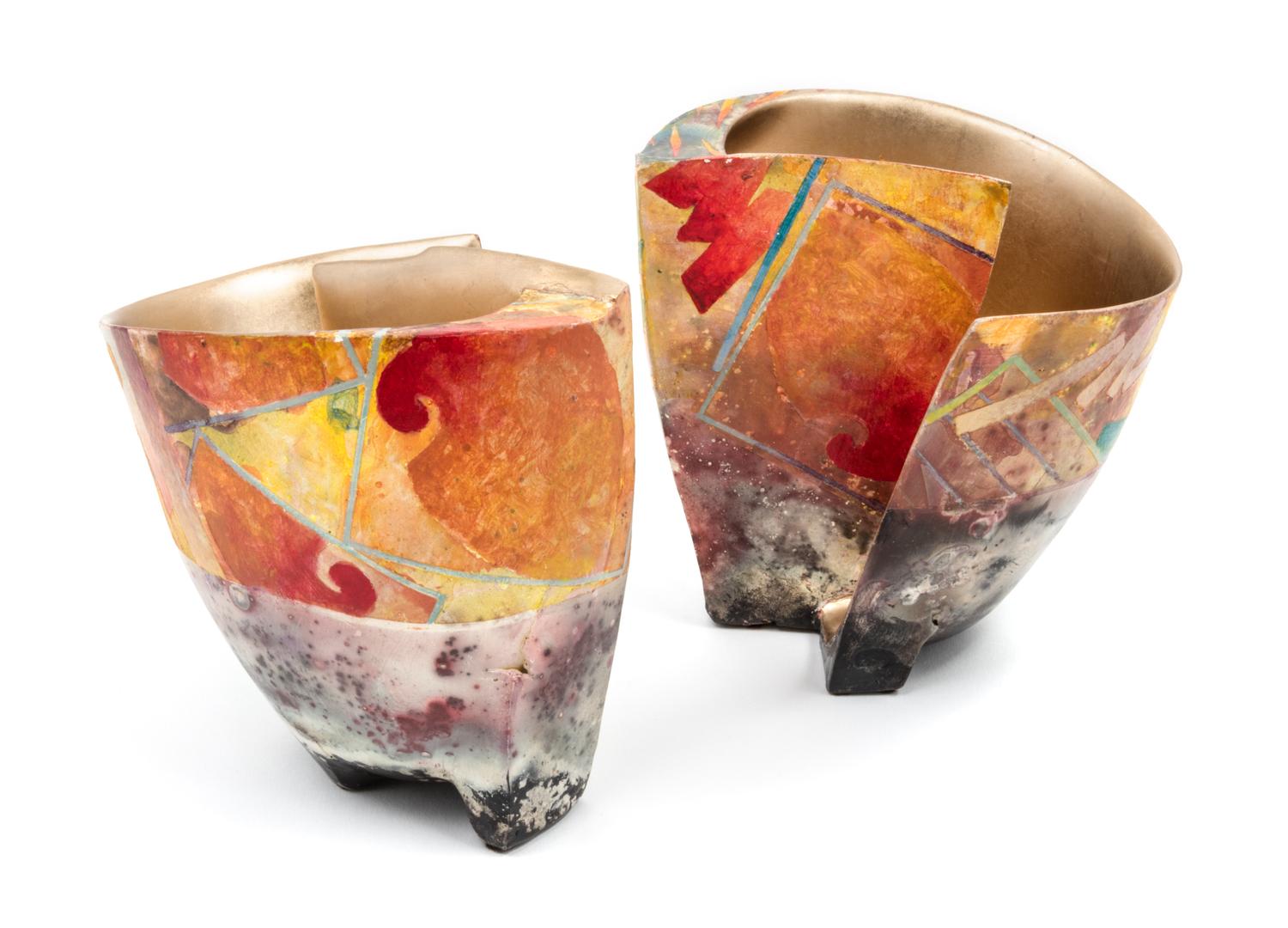 Bennett Bean, (American, b. 1941), Pair on Base, 1980s