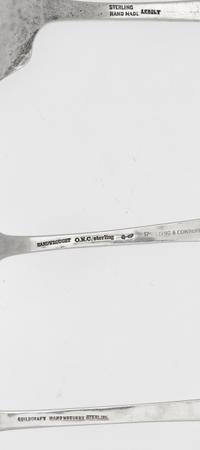 A Collection of American Arts & Crafts Silver Flatware Articles