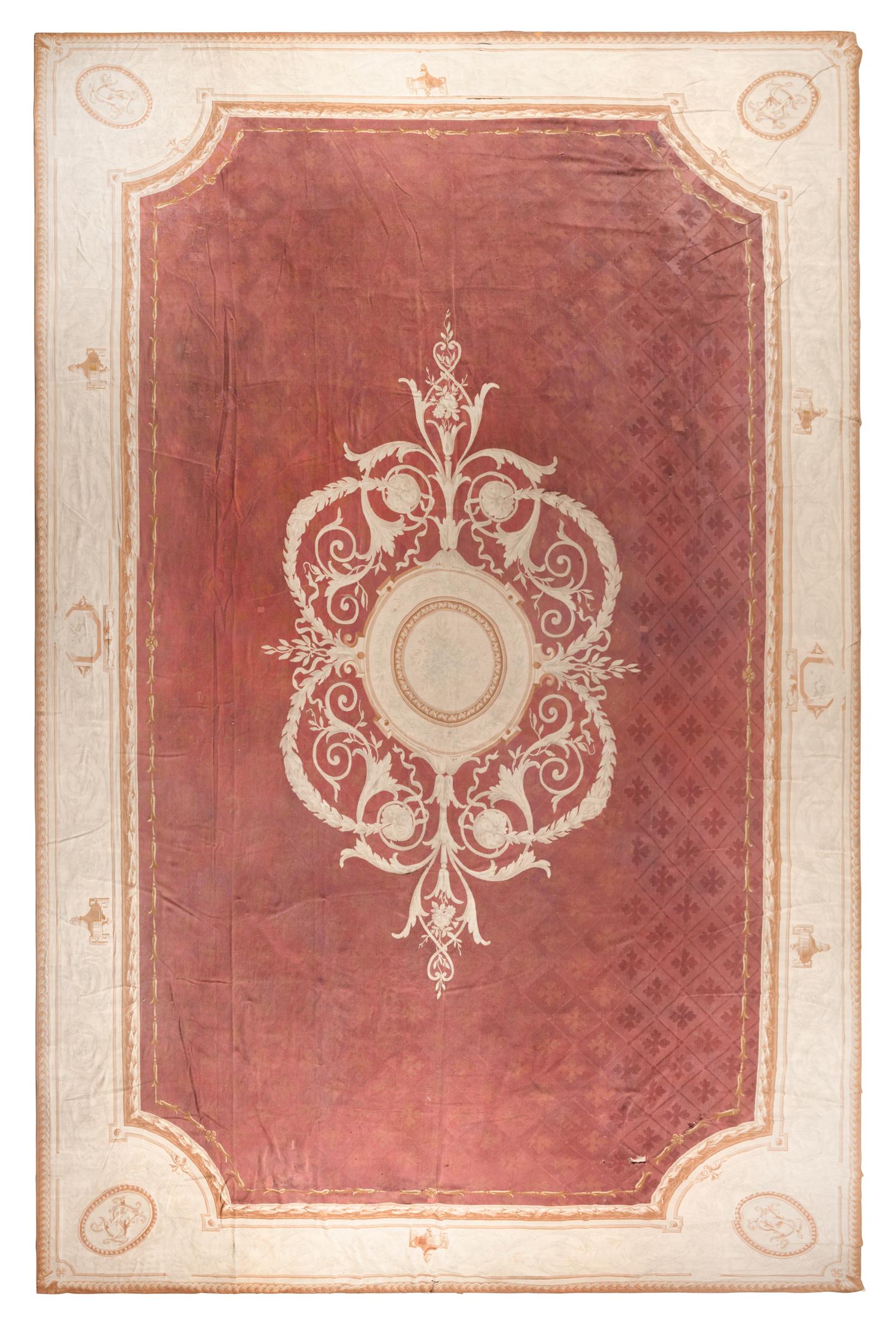 A Louis XVI Aubusson Carpet