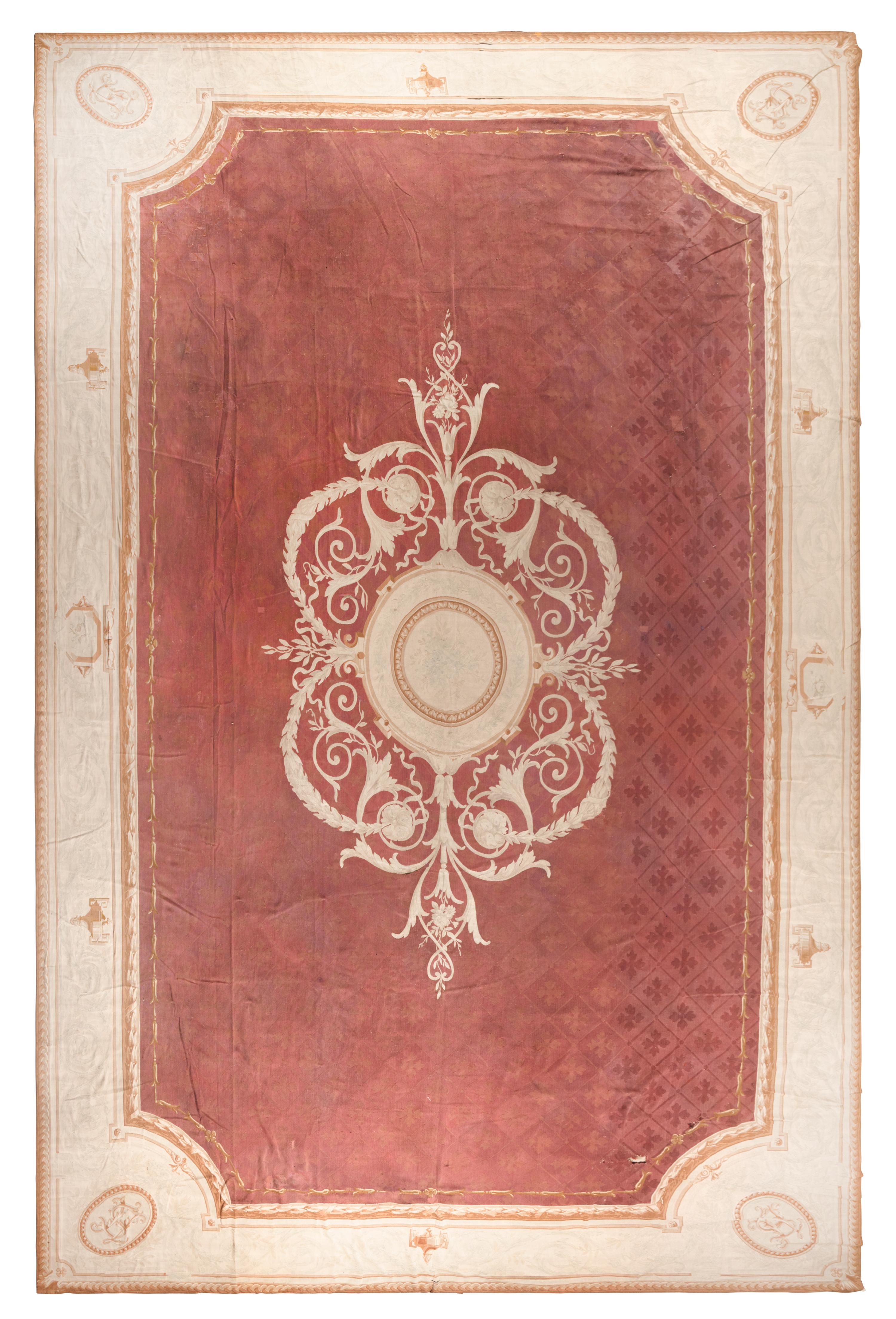 A Louis XVI Aubusson Carpet