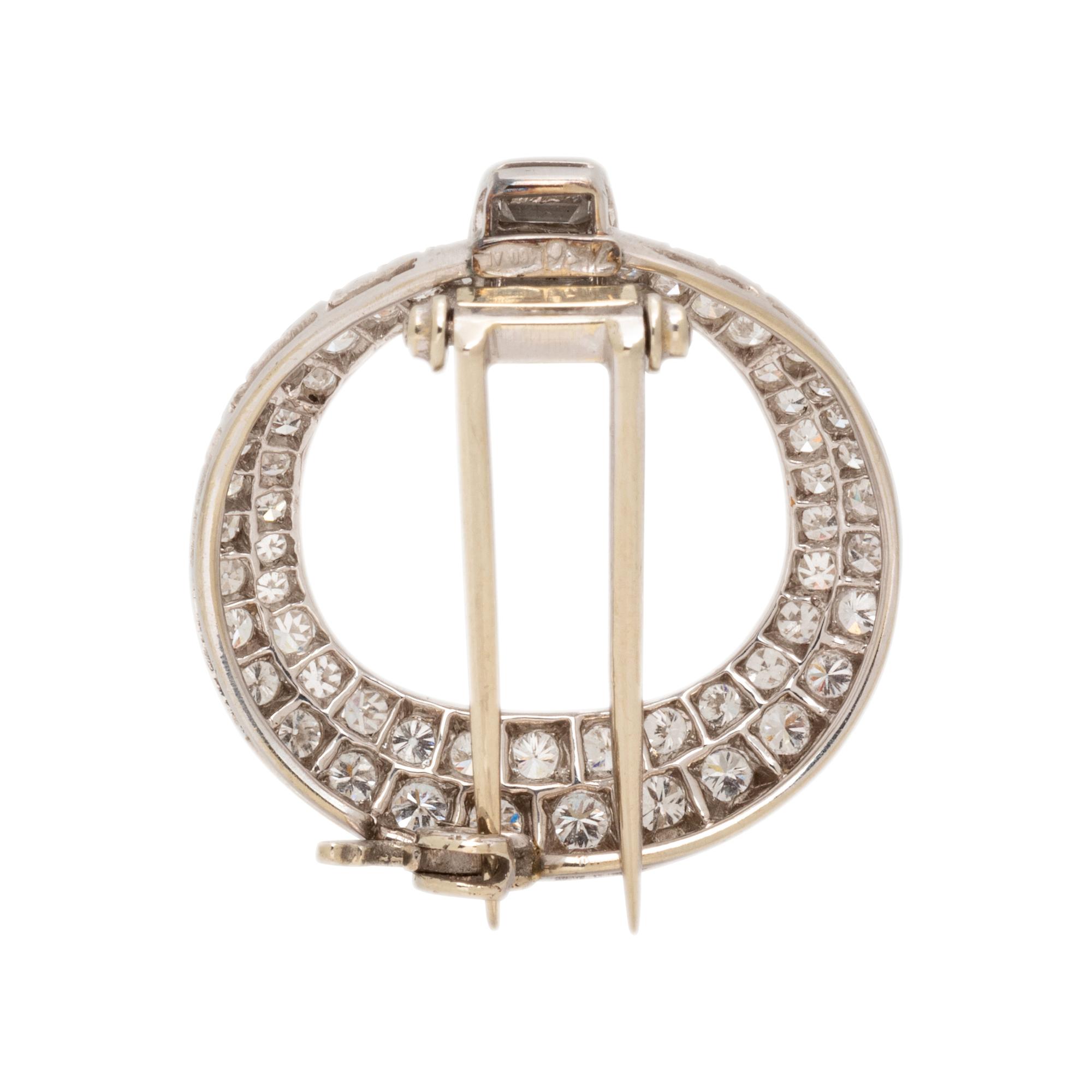 DIAMOND BROOCH