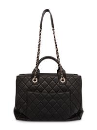 Chanel Black Quilted Caviar Tote, 2018