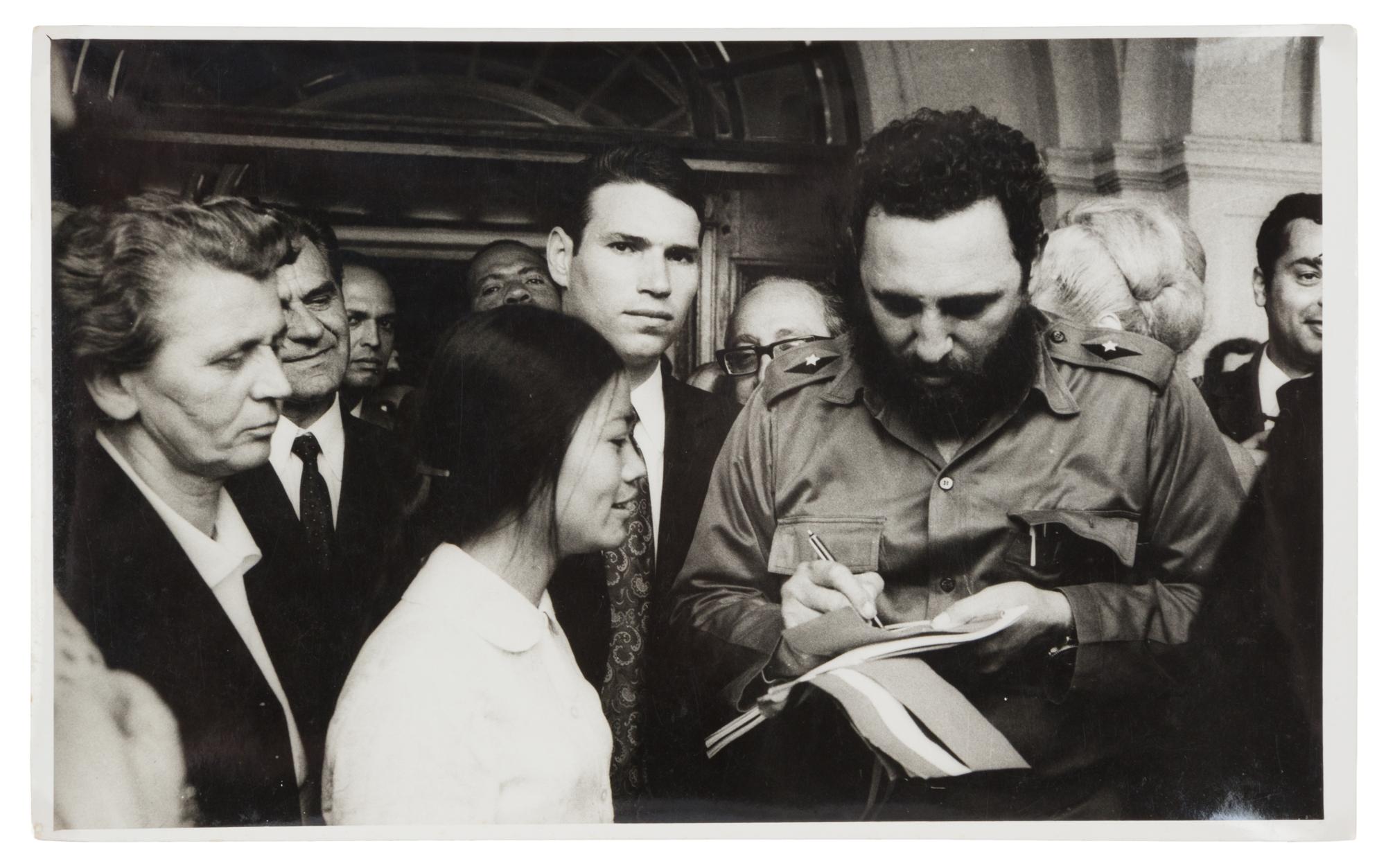 CASTRO, Fidel (1927-2016). Autograph letter signed ("Fidel"), in Spanish, to an unnamed recipient. N.p., n.d. [c.1962].