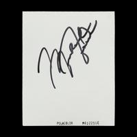 A Michael Jordan Signed Autograph Original Jean Moss Polaroid Proof for McDonalds Acclaimed 1987 Muscular Dystrophy Advertisement (Beckett Authentication Services, Moss Family Letter)