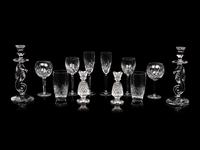 A Waterford Cut Glass Stemware Service