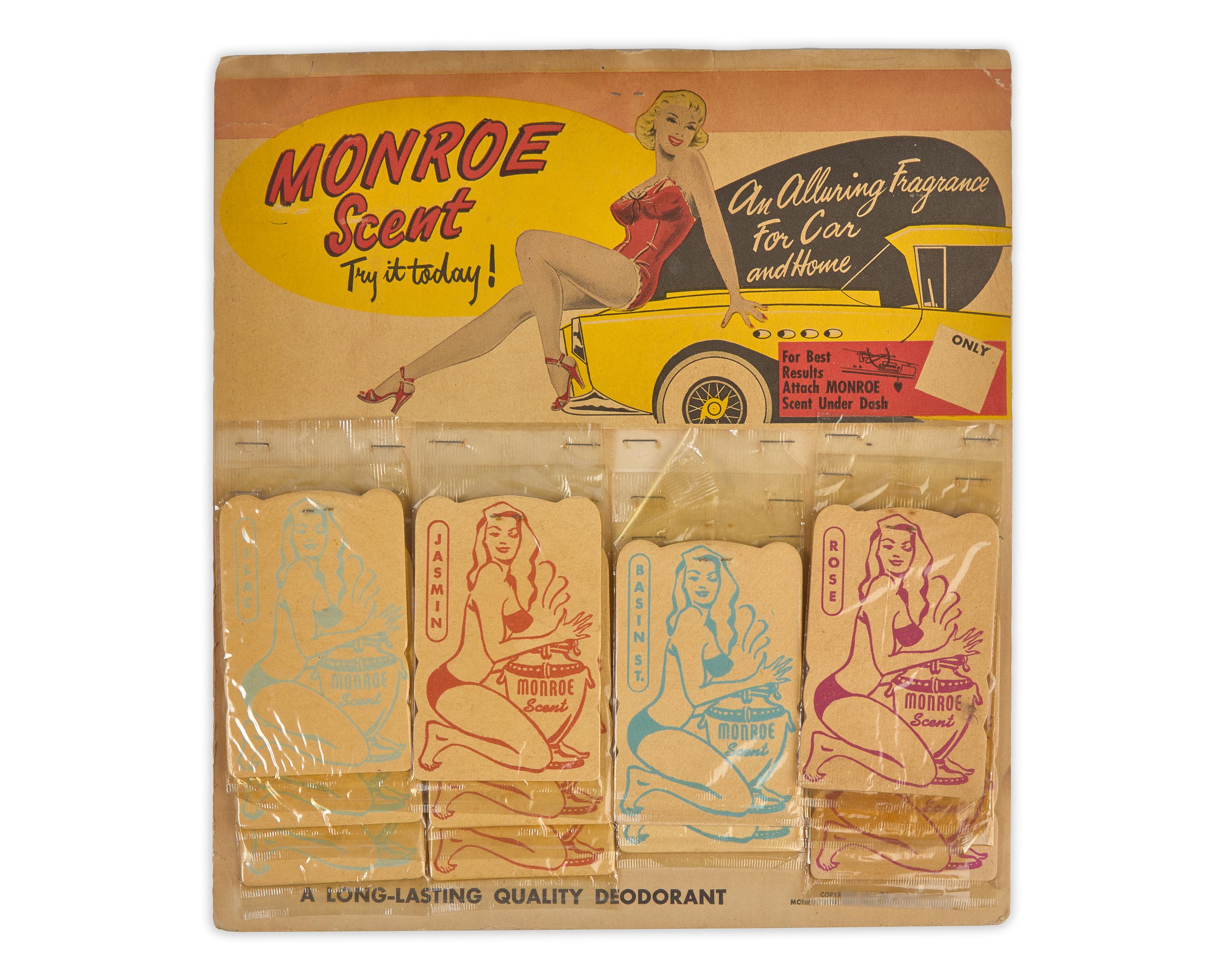 [Americana] [Monroe, Marilyn] Monroe Scent Try it Today! An Alluring Fragrance For Car and Home
