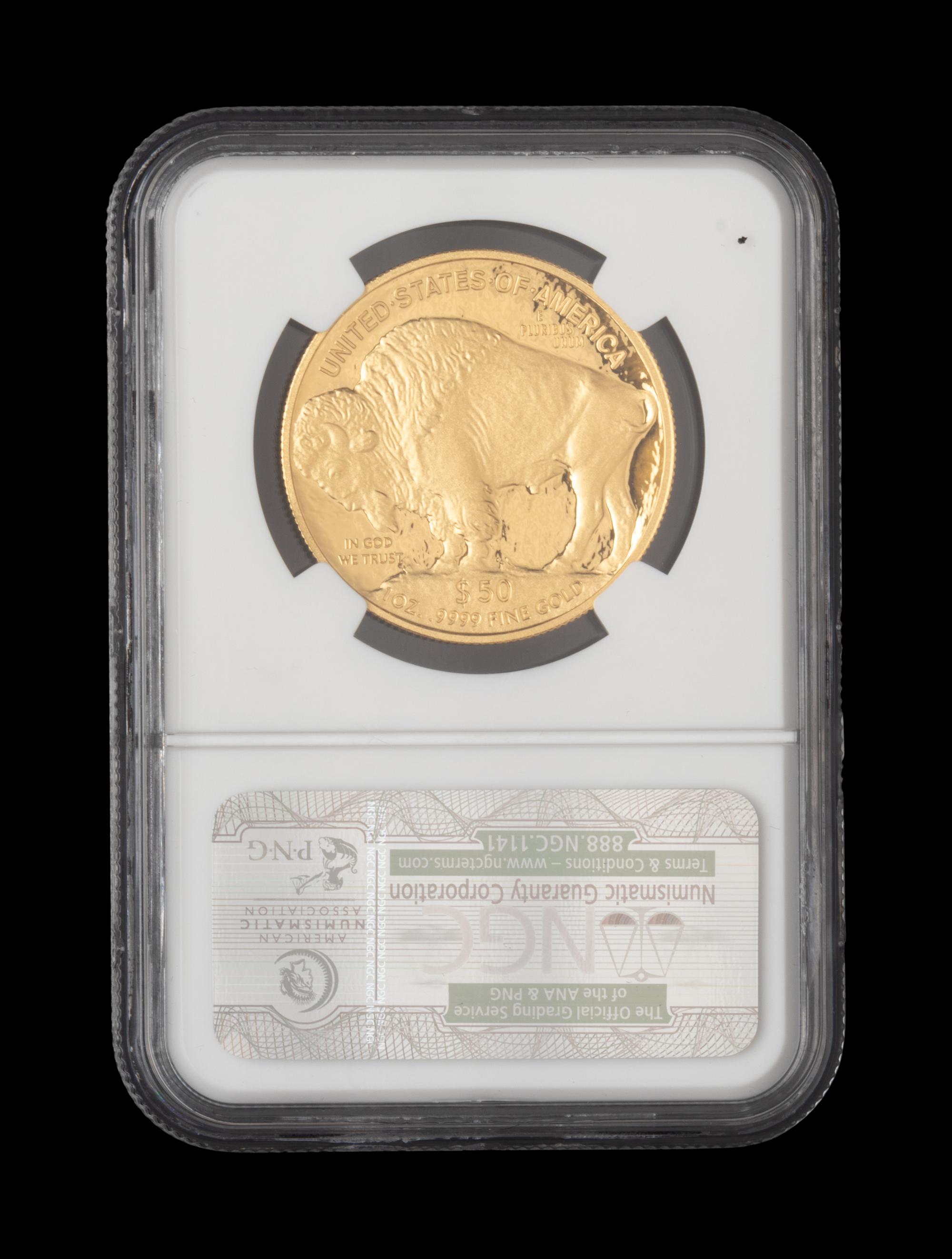 A 2012-W American Buffalo $50 Gold 1 oz. Proof (NGC PF70 Ultra Cameo)