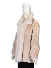 A Mink & Fox Fur Coat