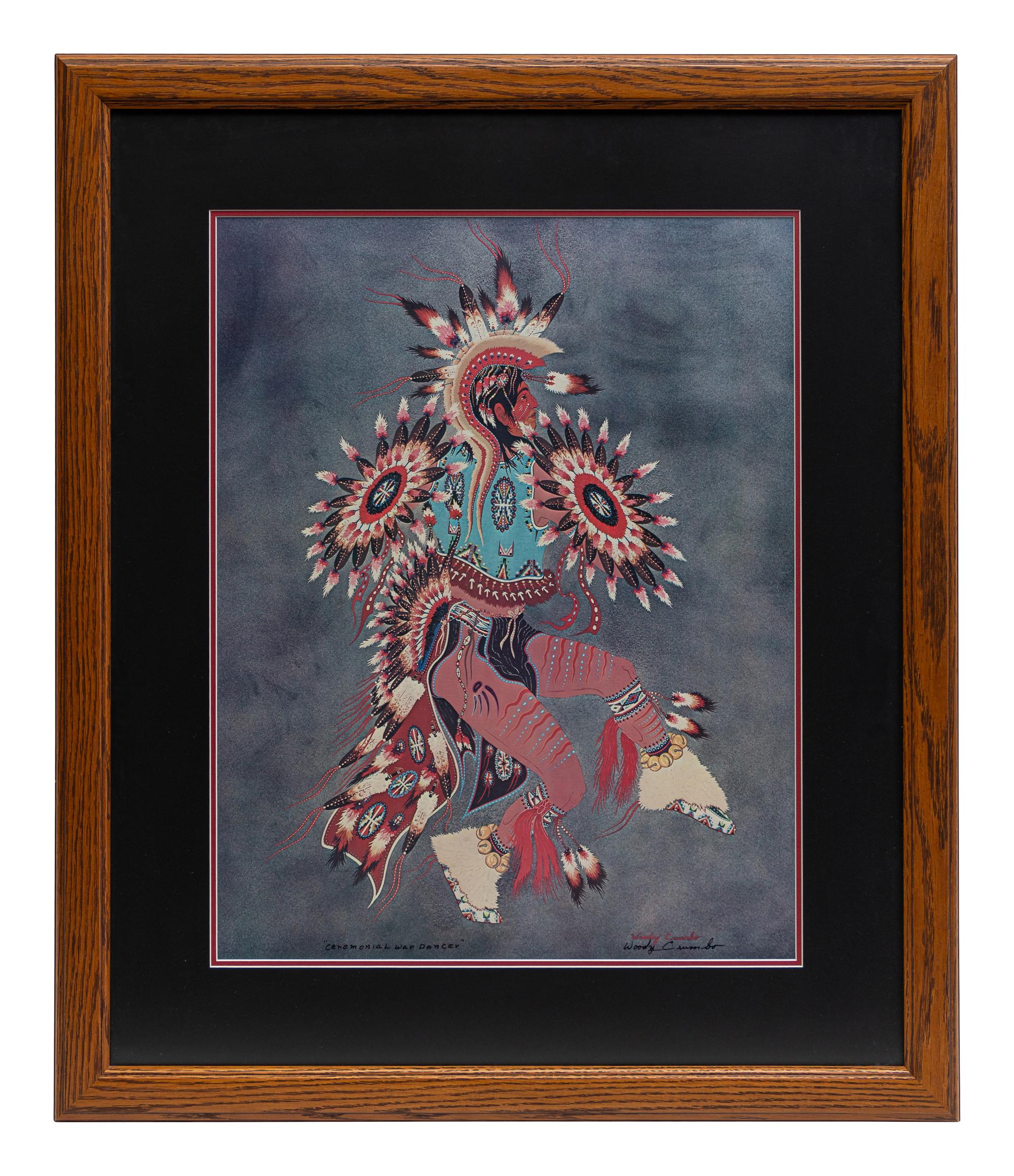 Two Works: Ceremonial War Dancer, Dancing in the Scalps
