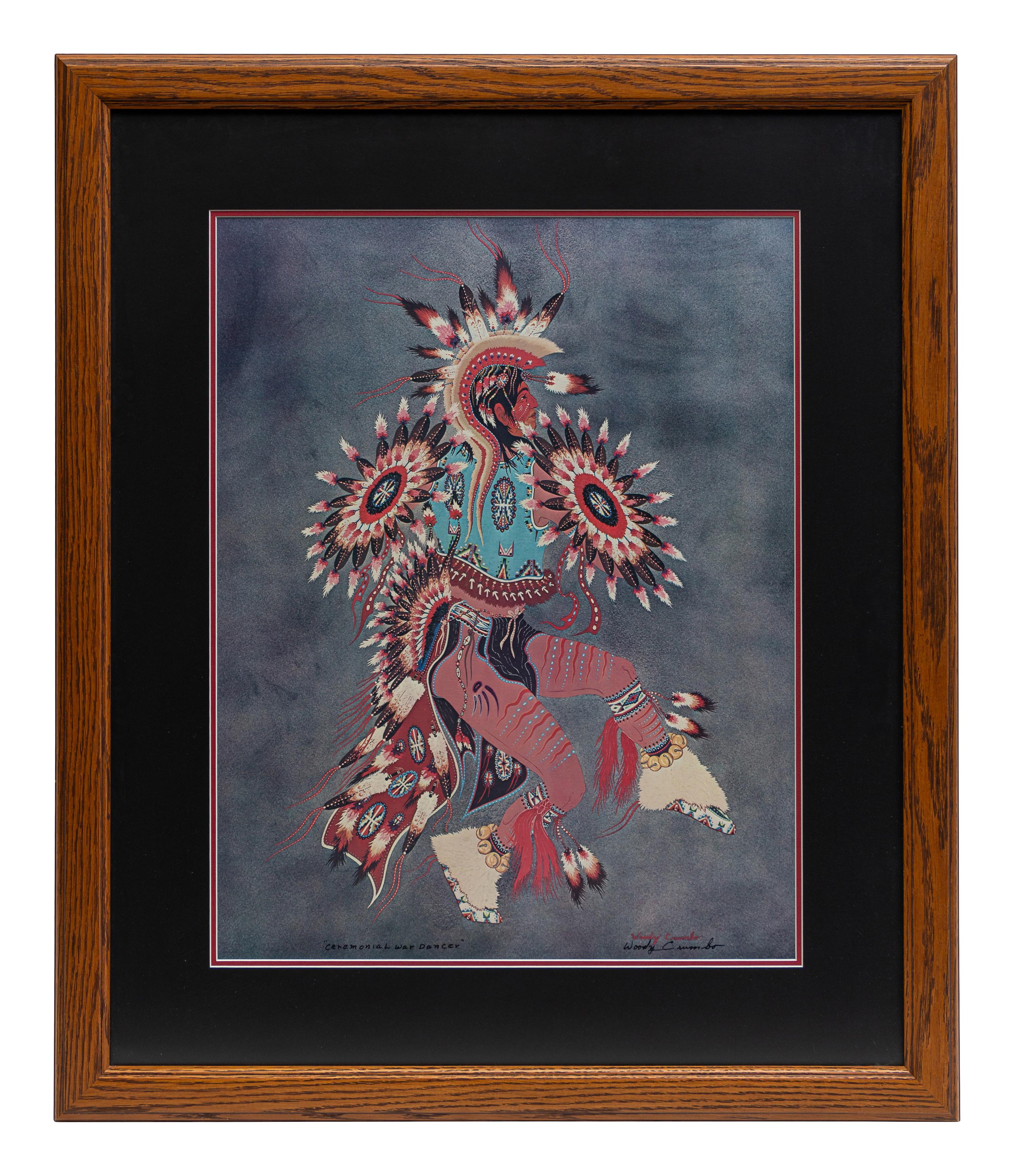 Two Works: Ceremonial War Dancer, Dancing in the Scalps