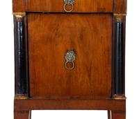 A Pair of Italian Part Ebonized Walnut Commodini — 19TH CENTURY
