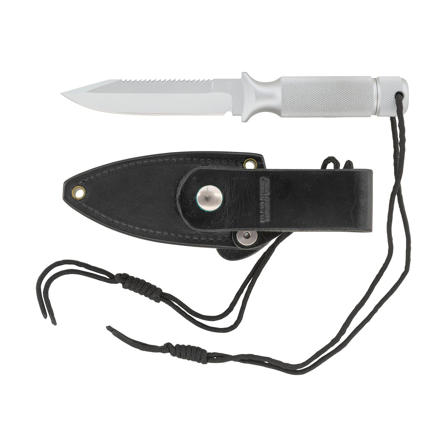 Reeve USA Silver Aviator Knife in Box with Sheath