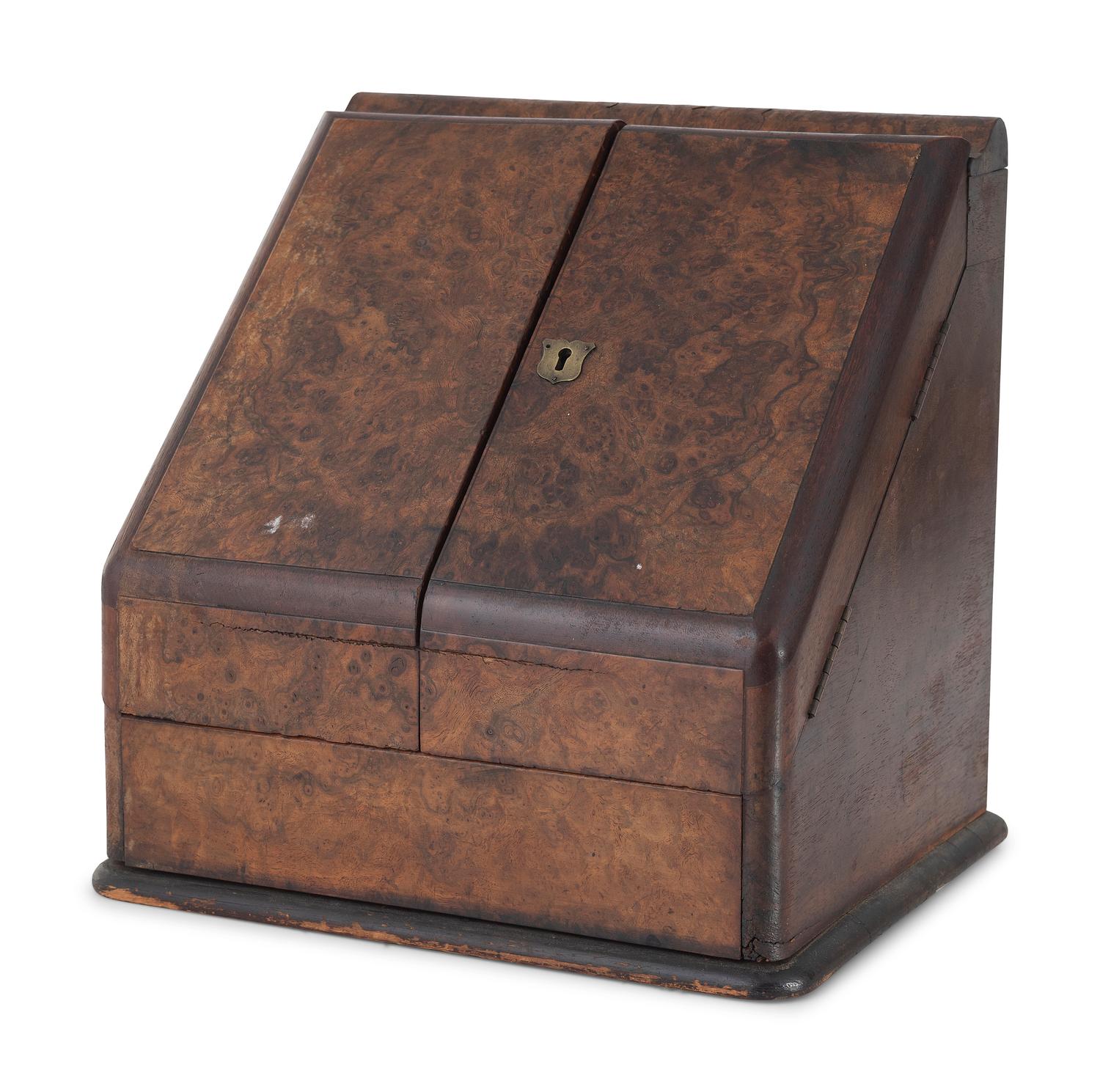 A Burlwood Letter Box