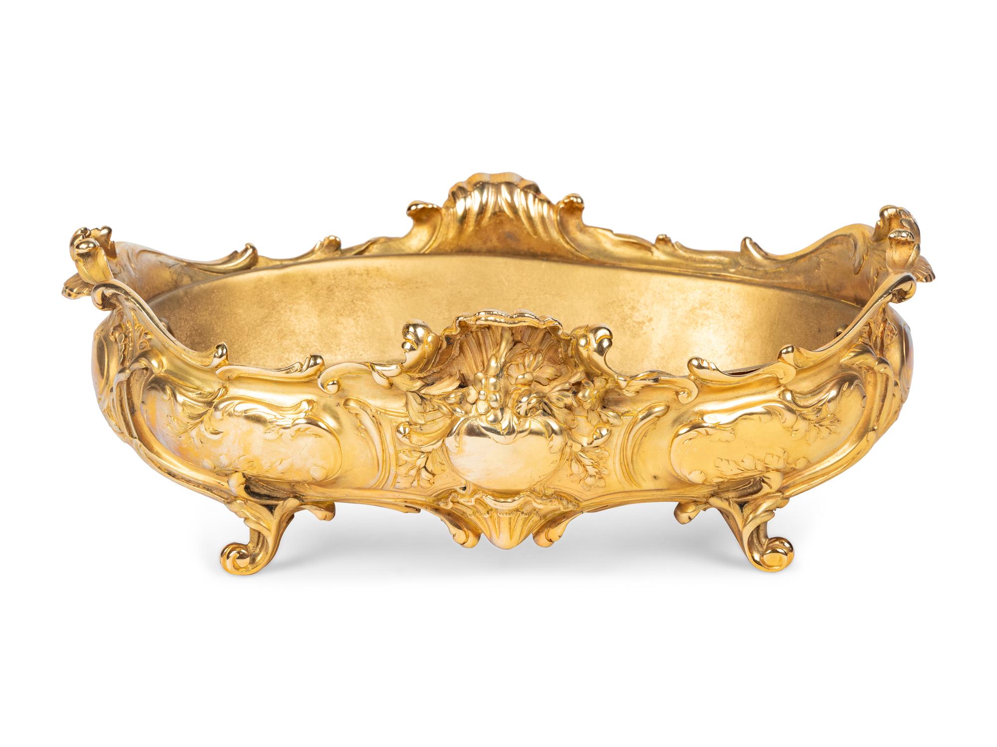 A French Gilt Bronze Centerpiece