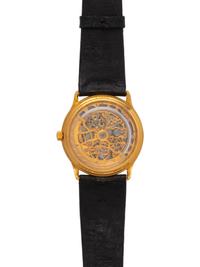 AUDEMARS PIGUET, 18K YELLOW GOLD SKELETONIZED WATCH