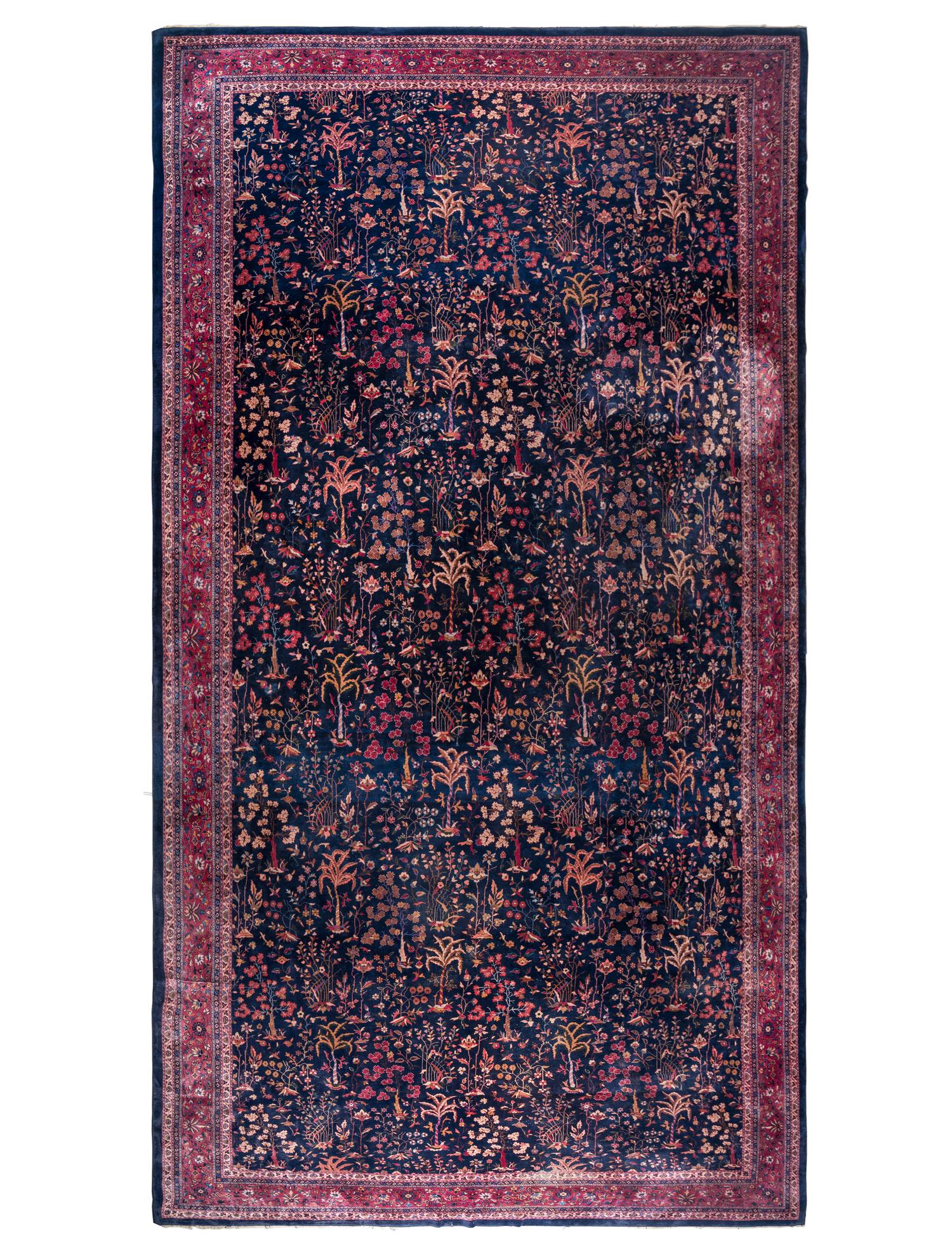 A Sarouk Wool Rug