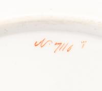 An Assembled Sèvres Porcelain Part Service Painted with Loose Bouquets ( Fleurs Détachées )