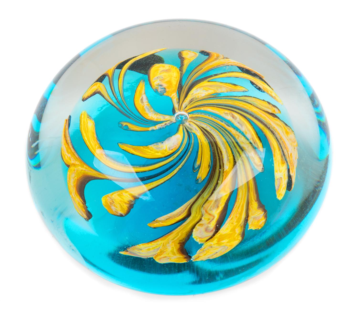 Dominick Labino, (American, 1910-1987), Paperweight
