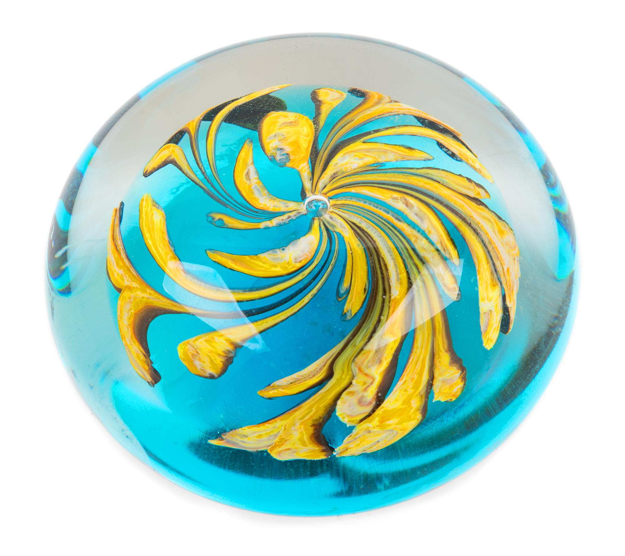 Dominick Labino, (American, 1910-1987), Paperweight