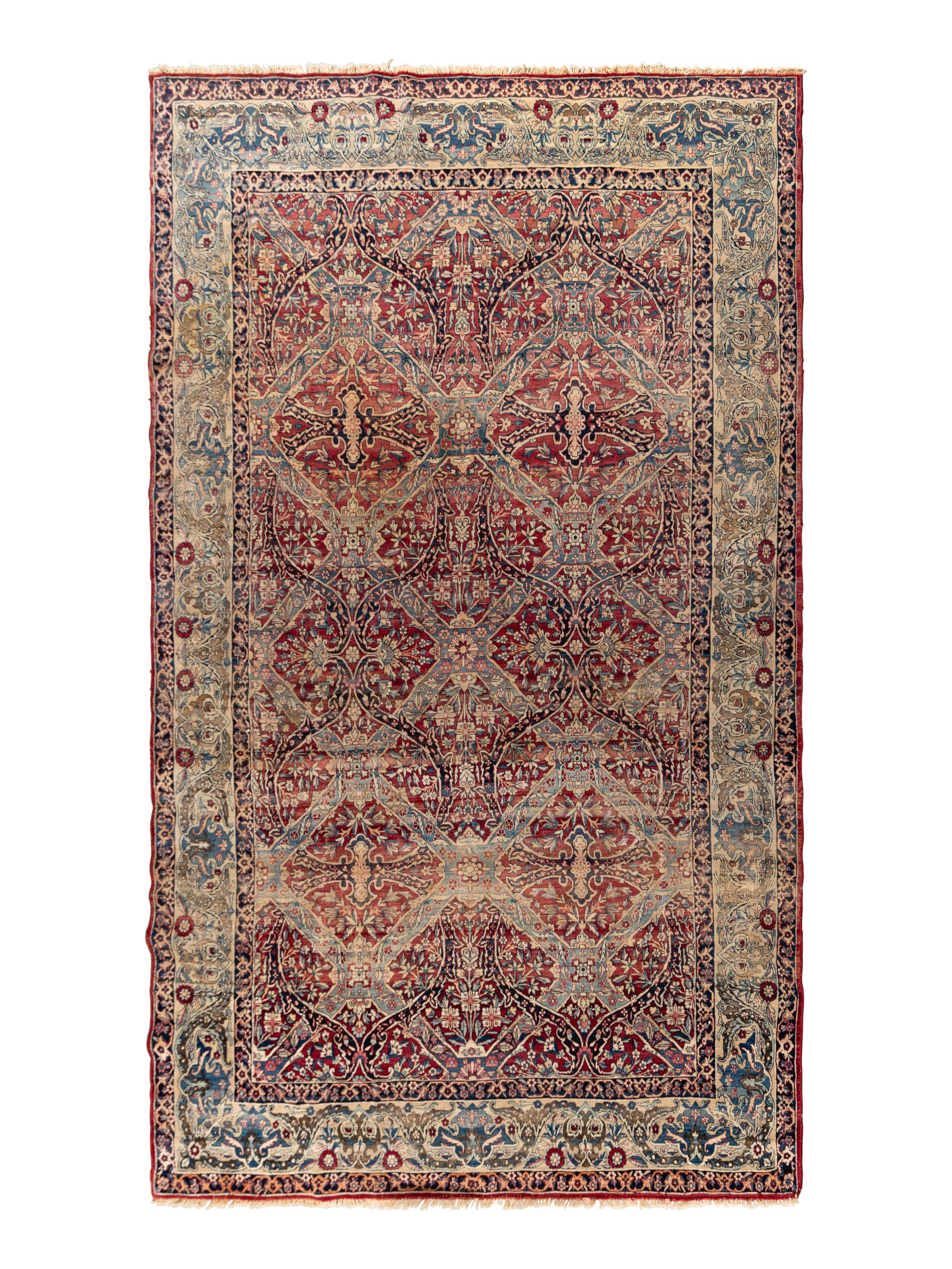 A Lavar Kerman Wool Rug