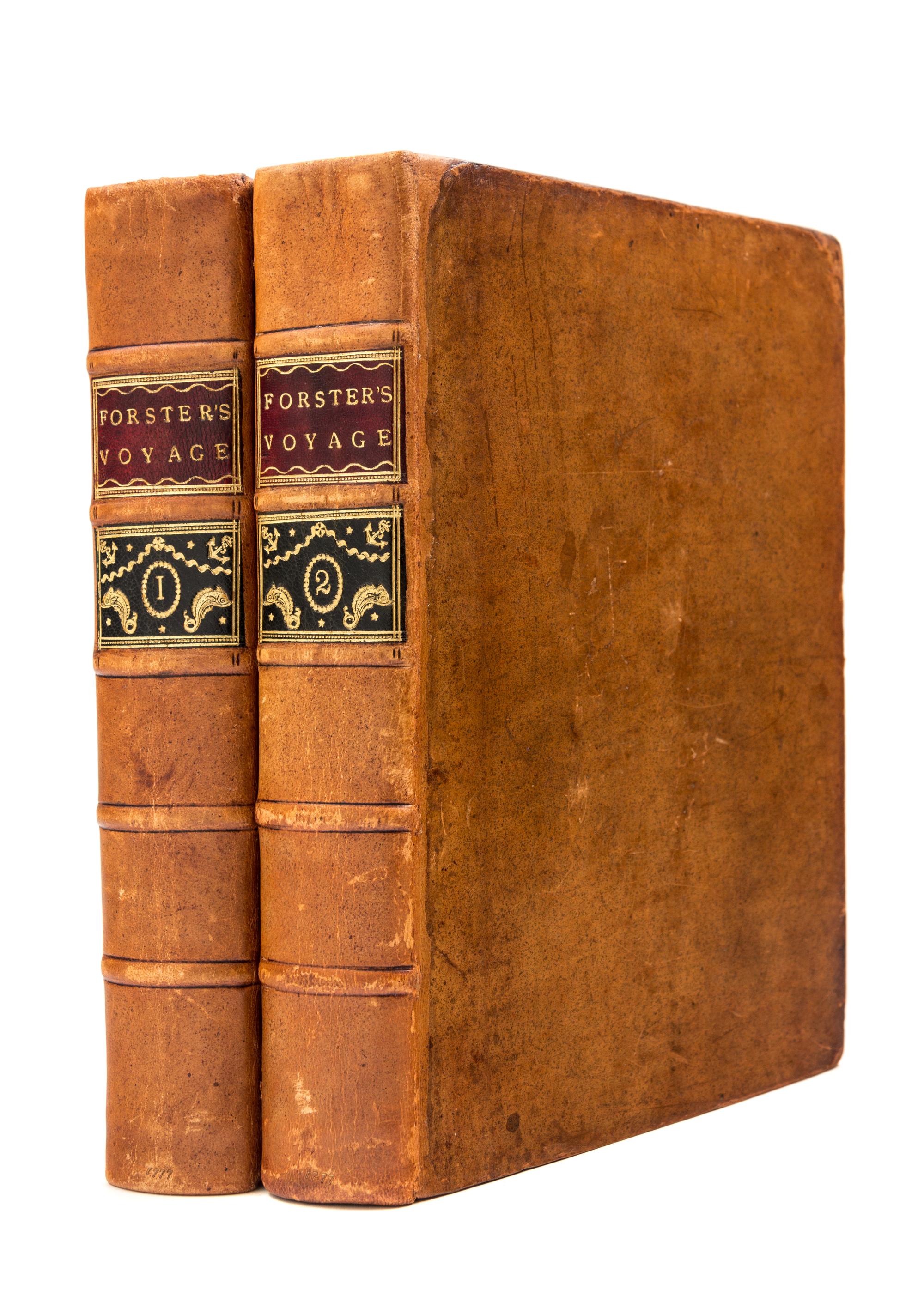 FORSTER, Johann Georg Adam. A Voyage Round the World, in His Britannic Majesty's Sloop Resolution. London, 1777. FIRST EDITION.