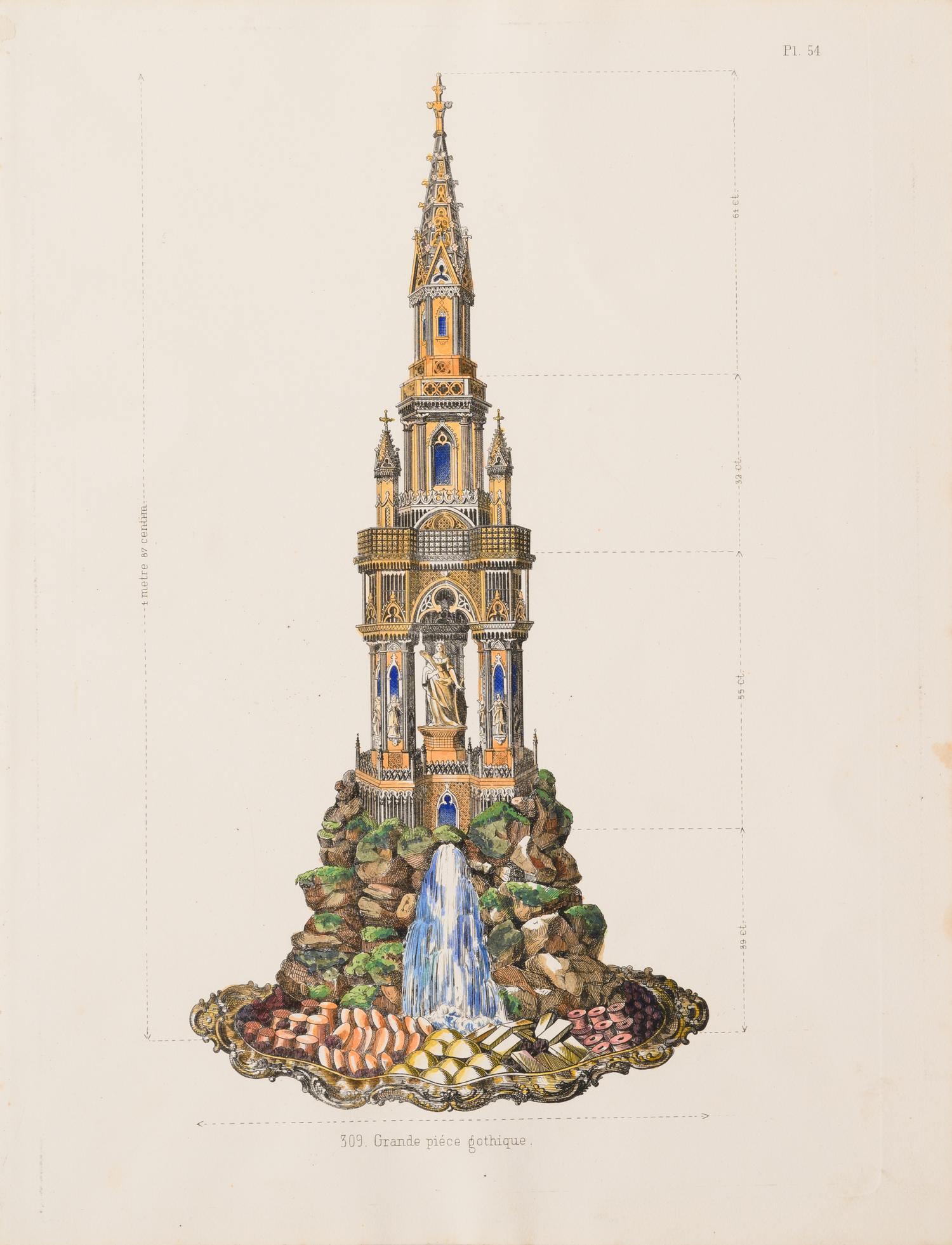 Nine French Lithographs