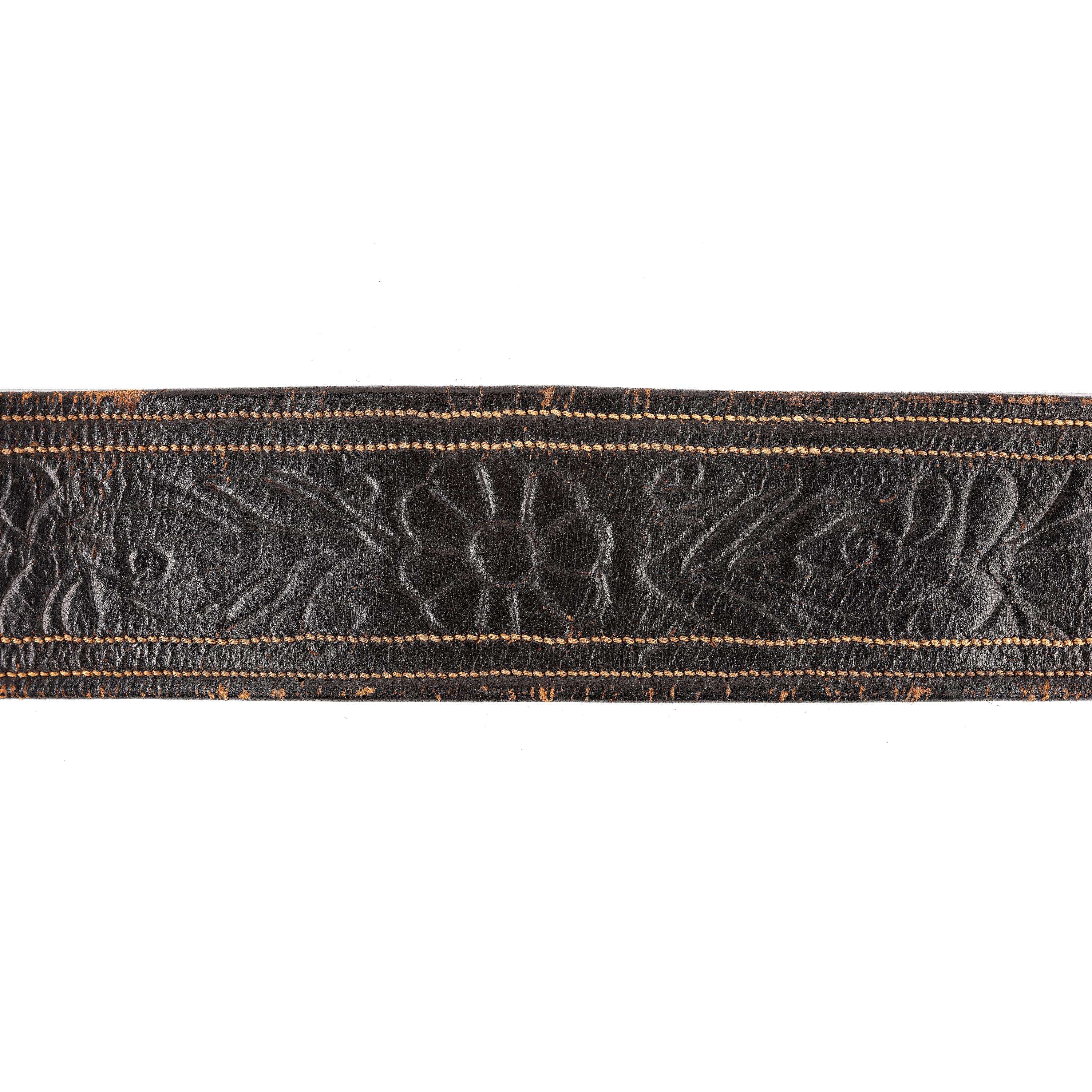 [CIVIL WAR]. Officer's sword belt equipped with Model 1851 belt plate.