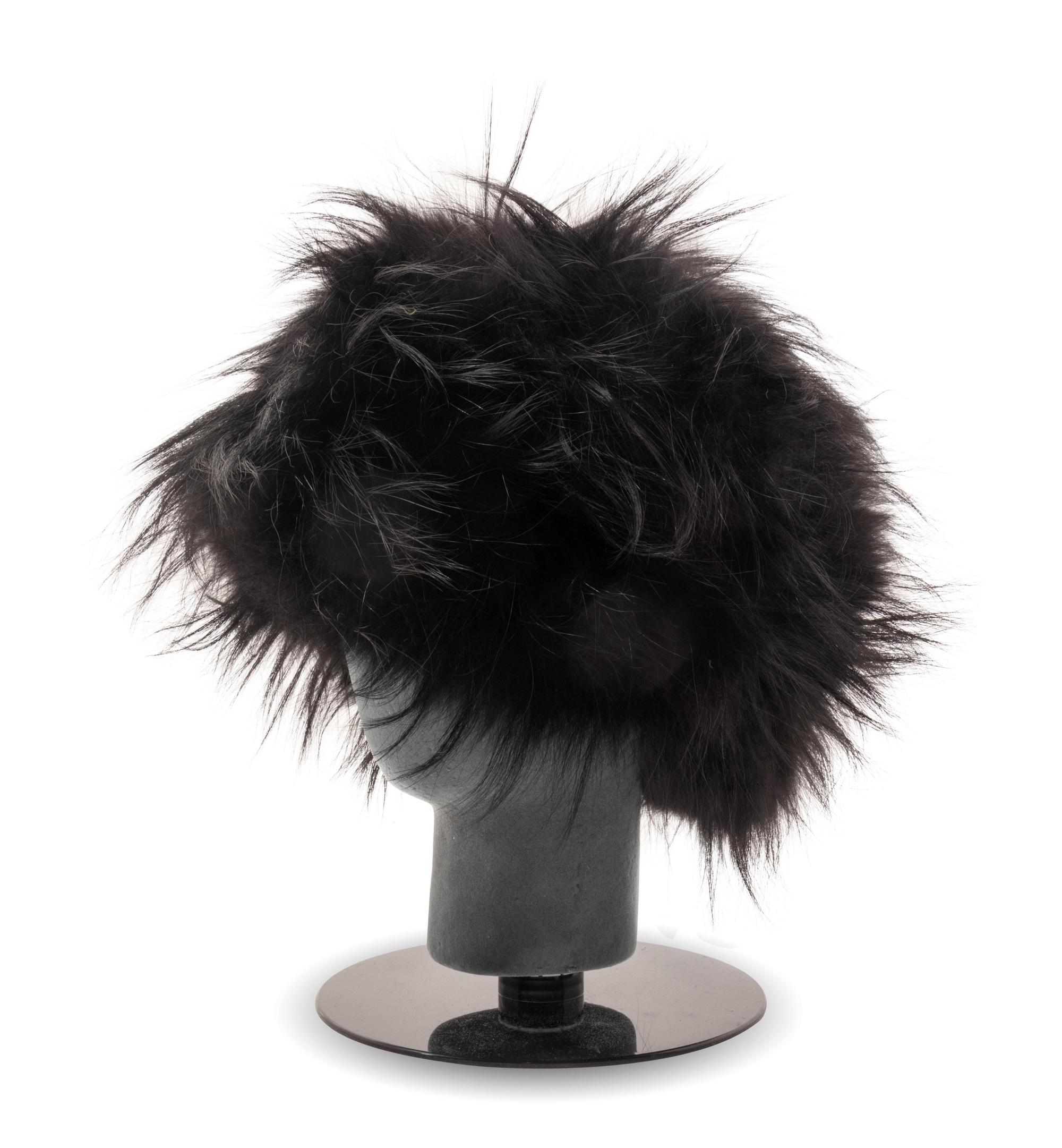 12 Assorted Hats and a Pair of Feathered Cuffs, 1970-2000s